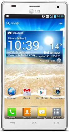 Смартфон LG Optimus 4X HD P880 White - Баксан